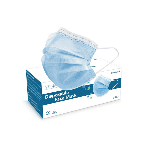 50 Disposable Face Masks