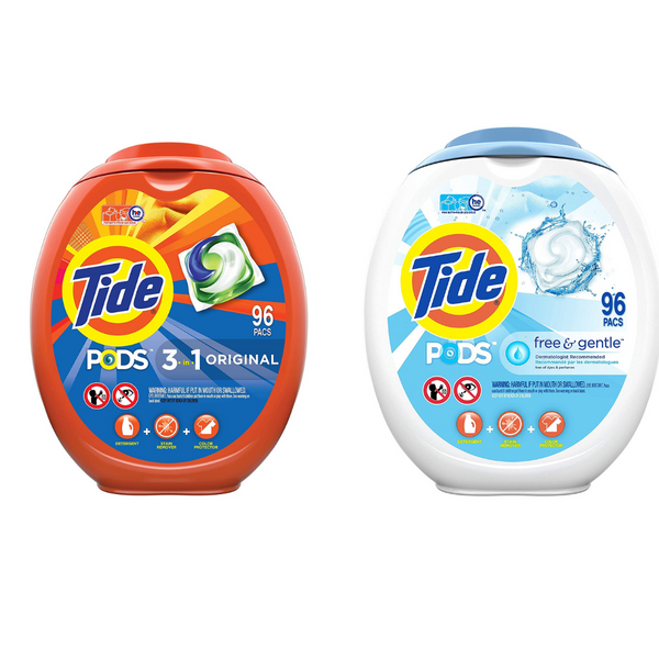 192 Tide Pods (5 aromas diferentes)