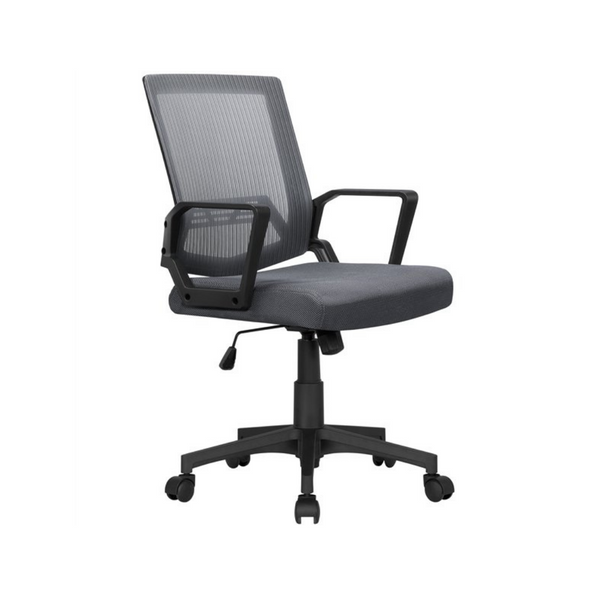 Mesh Mid Back Office Chair with Swivel Ergonomic Back