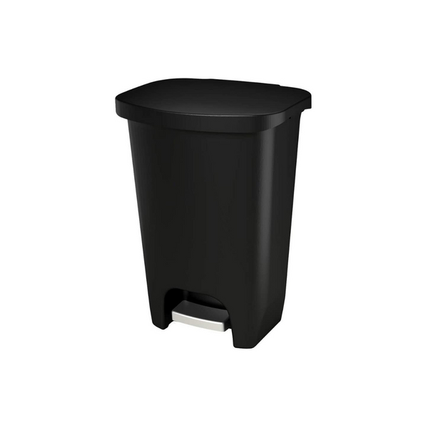 Glad Plastic Step Trash Can with Clorox Odor Protection of The Lid