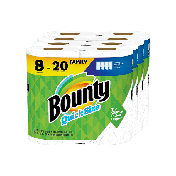 Bounty, Brawny, Viva y más toallas de papel