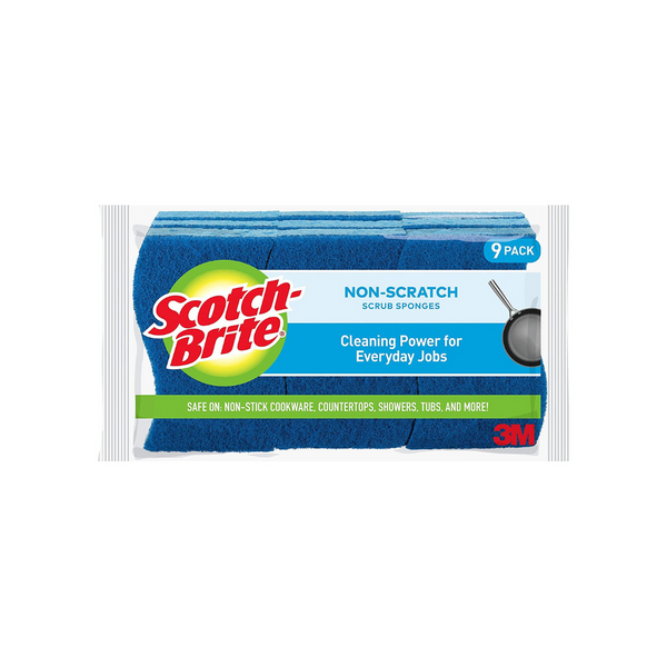 9 Pack Of Scotch-Brite Sponges