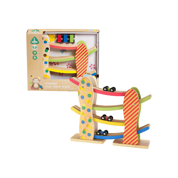 Early Learning Centre Wooden Click Clack Track