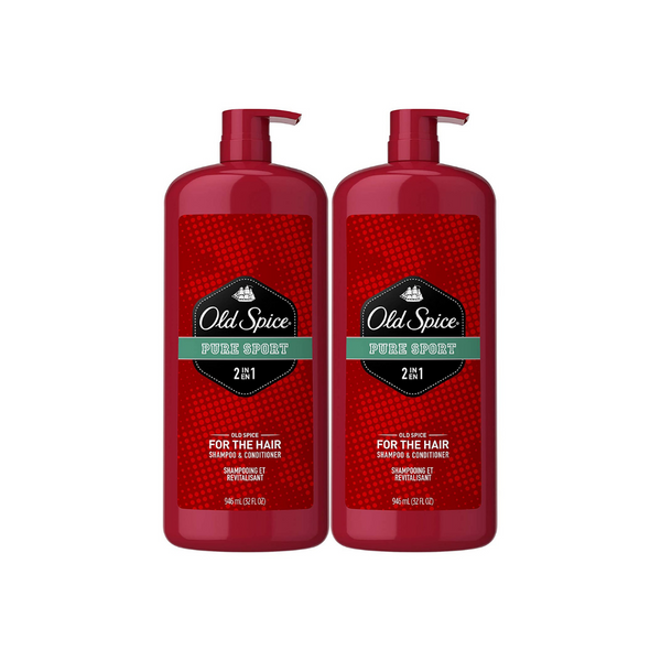 2 Bottles Of Old Spice Shampoo and Conditioner