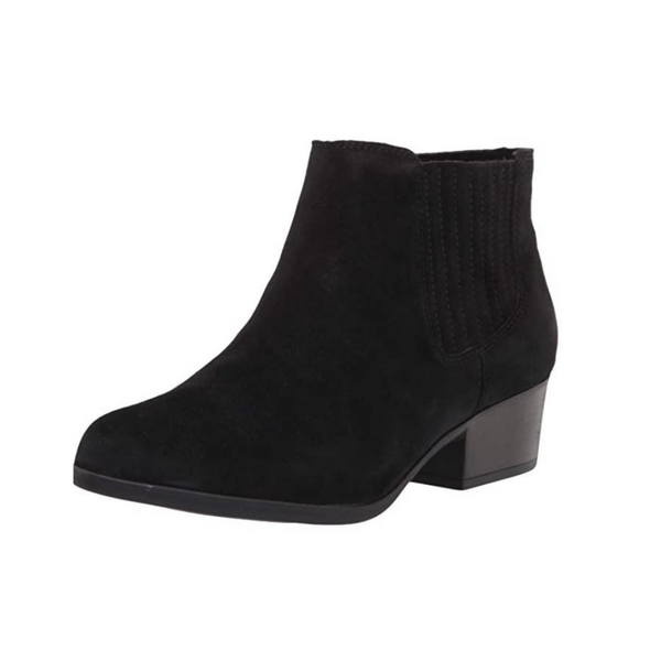 Clarks Women’s Adreena Flora Suede Ankle Boot