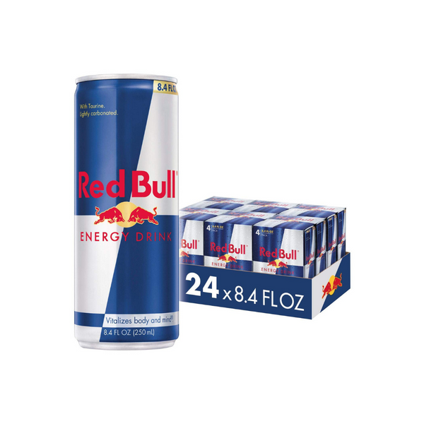 24 latas de bebida energética Red Bull