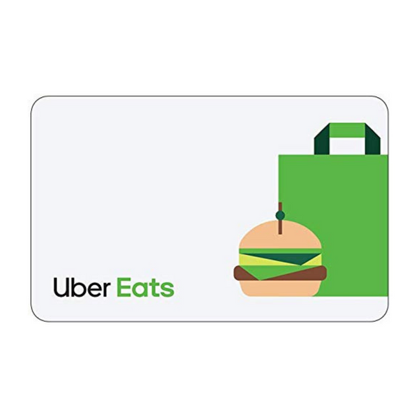 Tarjeta de regalo Uber o Uber Eats