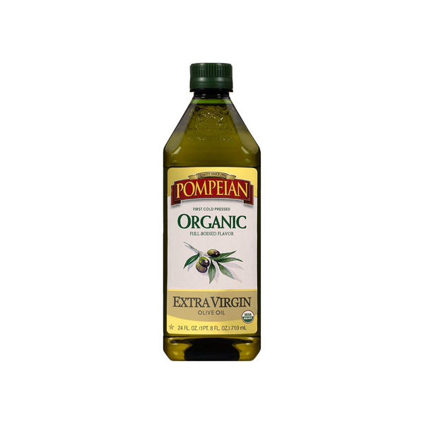 Botella Pompeian de 24 oz de aceite de oliva virgen extra orgánico