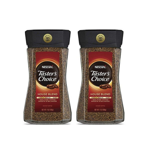 Pack Of 2 Nescafe Taster’s Choice House Blend Instant Coffee