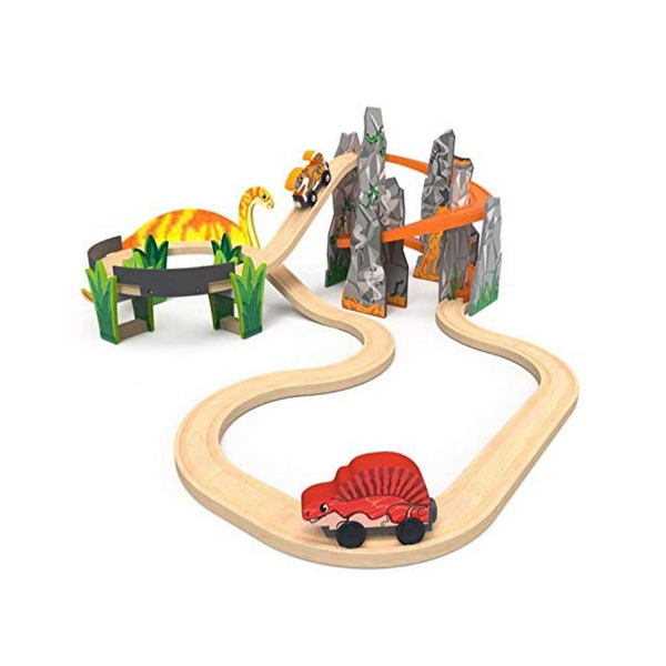 KidKraft Adventure Tracks Dinosaur World Volcano Escape