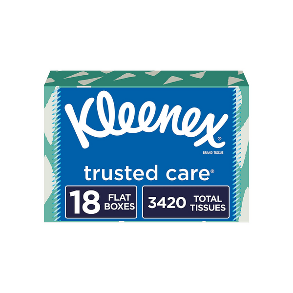 36 paquetes de 190 pañuelos faciales Kleenex Trusted Care