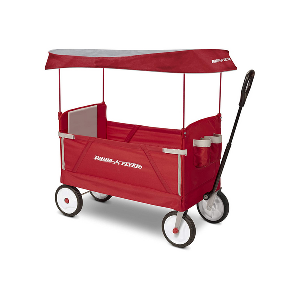 Carro plegable EZ 3 en 1 Radio Flyer con toldo