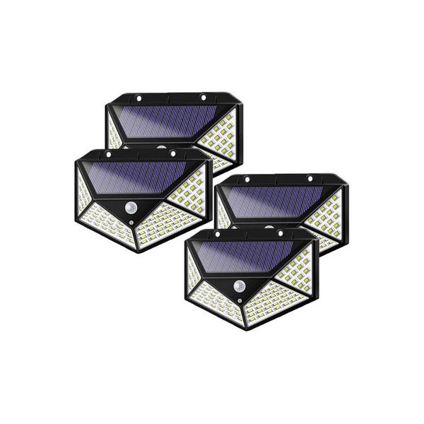 4 Solar Motion Sensor Lights