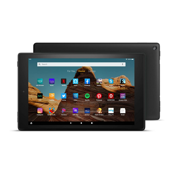 Tableta Fire HD 10 (pantalla Full HD de 10,1" 1080p, 64 GB) – Negro