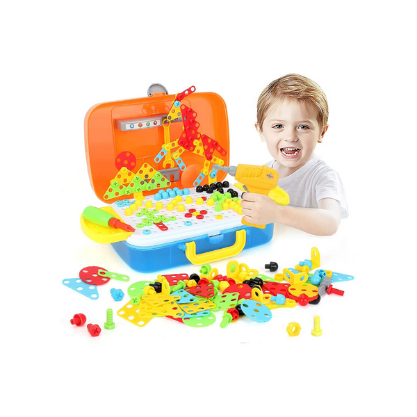 Electric Drill Puzzle Set STEM Learning Toy