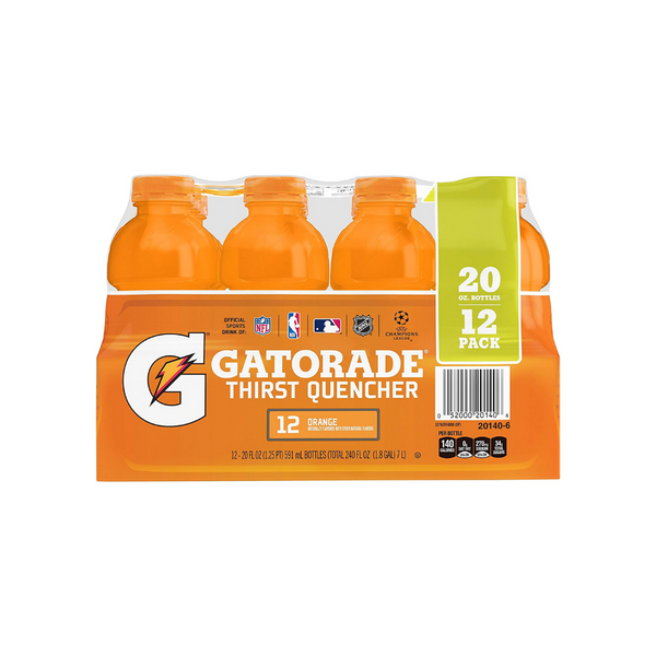 12 Bottles Of Gatorade (4 Flavors)