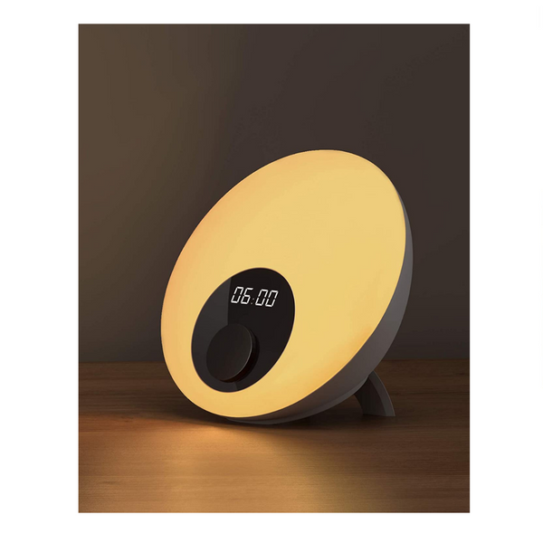 White Noise Machine Table Lamp And Clock