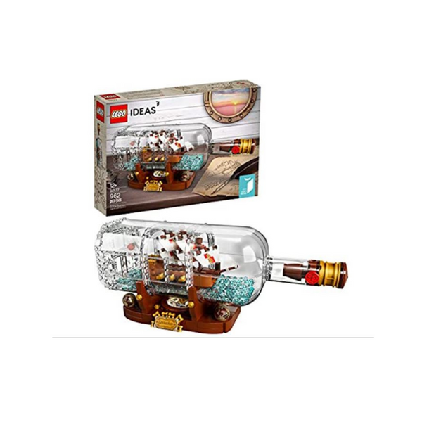 LEGO Ideas Ship In A Bottle Expert Building Kit