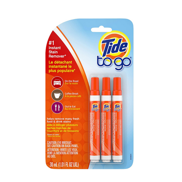 3 bolígrafos líquidos quitamanchas instantáneos Tide To Go