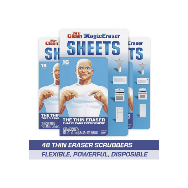 48 Mr. Clean Magic Eraser Sheets