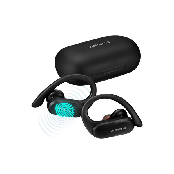 Volkano Sprint 2.0 True Wireless Sport Earbuds with Earhooks