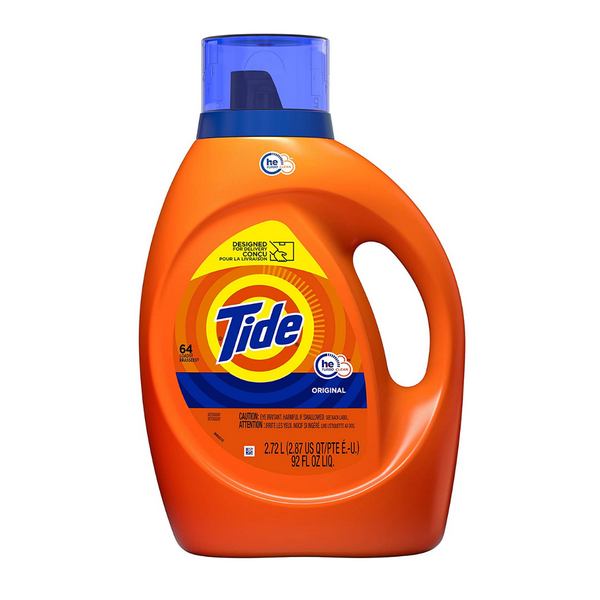 Detergente líquido para ropa Tide 64 Load