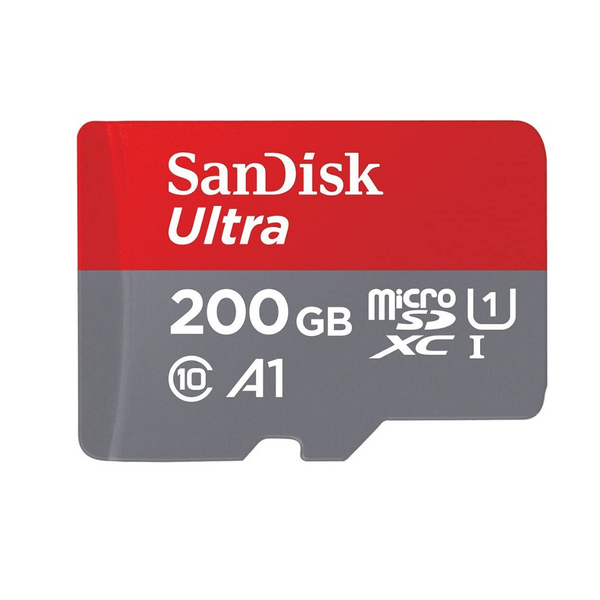 200GB SanDisk Ultra microSDXC UHS-1 Memory Card w/ Adapter