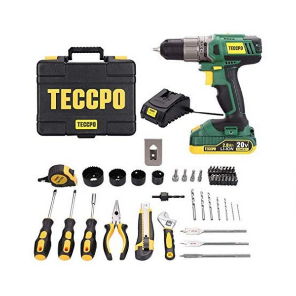 20V Drill Tool Kit With 63 Tools