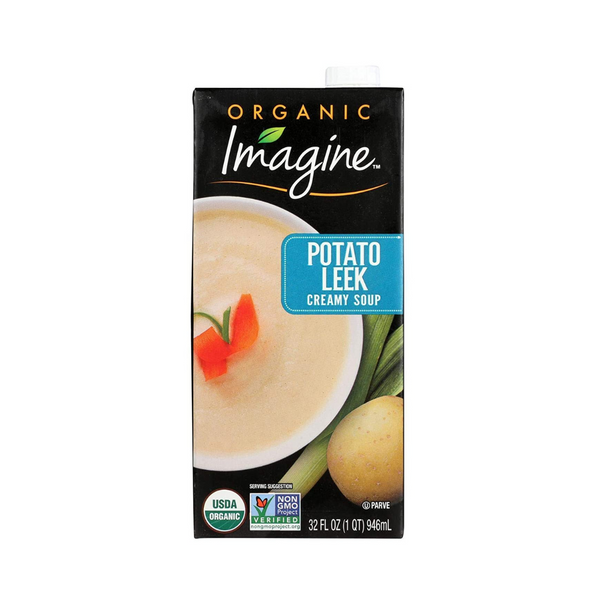 12 Boxes Of Imagine Foods 32oz Creamy Potato Leek Soup