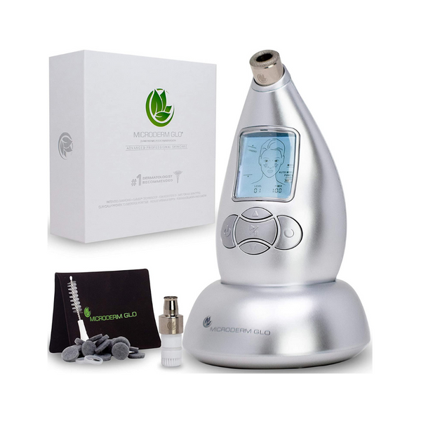 Microderm GLO Diamond Microdermabrasion Machine and Suction Tool