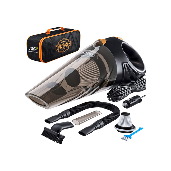 ThisWorx Car Vacuum Cleaner - Portable, High Power, Handheld Vacuums