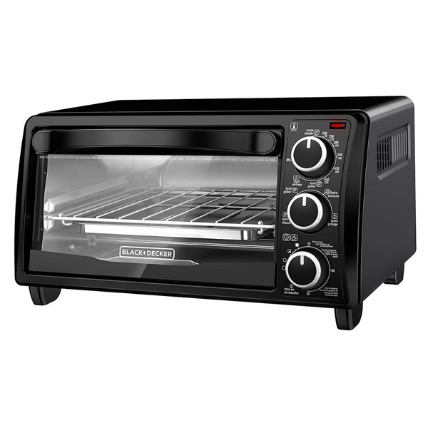 Horno tostador Black+Decker de 4 rebanadas