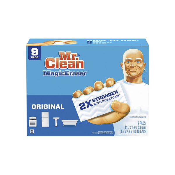 18 almohadillas de limpieza Mr Clean Magic Eraser con Durafoam