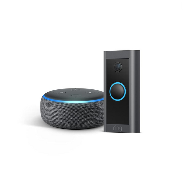 Ring Video Doorbell Bundle with Echo Dot