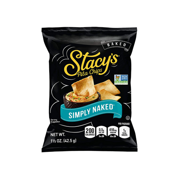 24 Bags Of Stacy’s Simply Naked Pita Chips