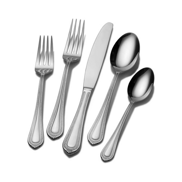 Mikasa 65-Piece 18/10 Stainless Steel Flatware Sets Service for 12