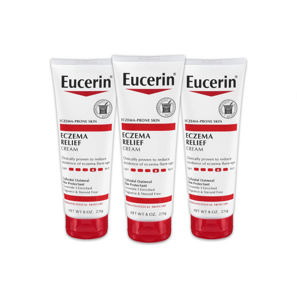 9 tubos de crema para aliviar el eczema Eucerin a la venta