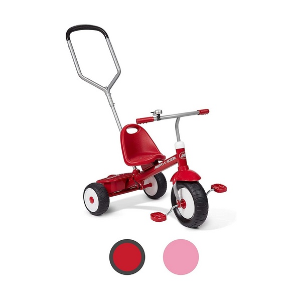 Triciclo de paseo y dirección de lujo Radio Flyer