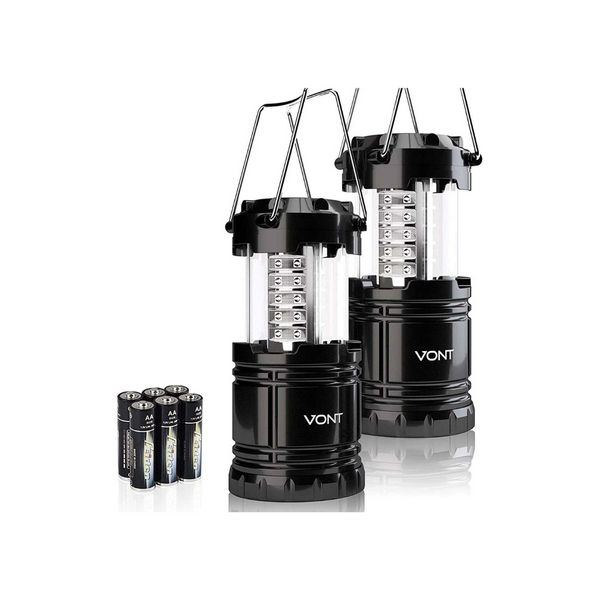 Vont 2 Pack LED Camping Lantern