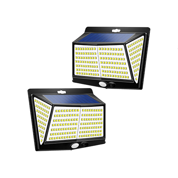 Set Of 2 Super Bright 228 LED Motion Lights