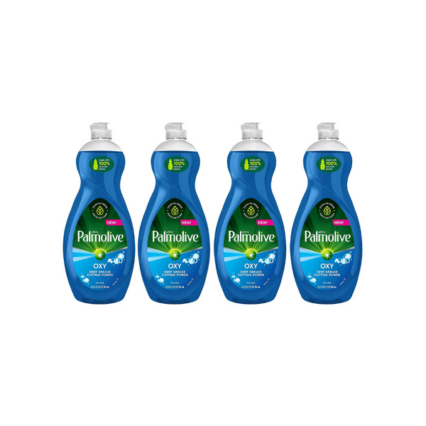 4 botellas de jabón para platos Palmolive Ultra