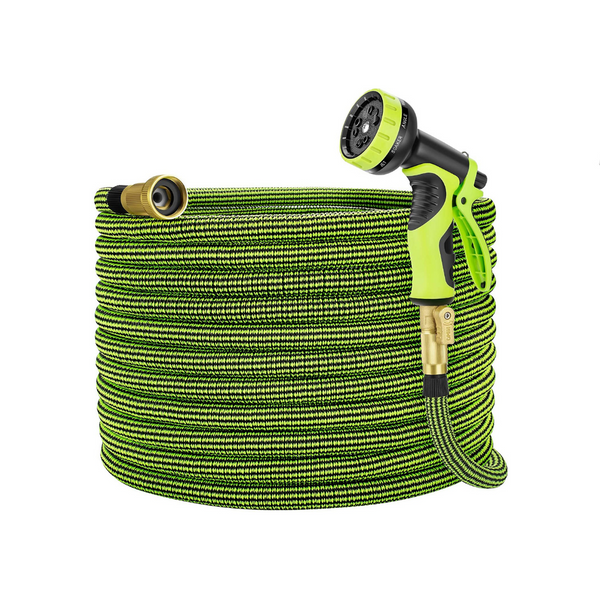 100 ft Garden Hose with 10 Function Nozzle