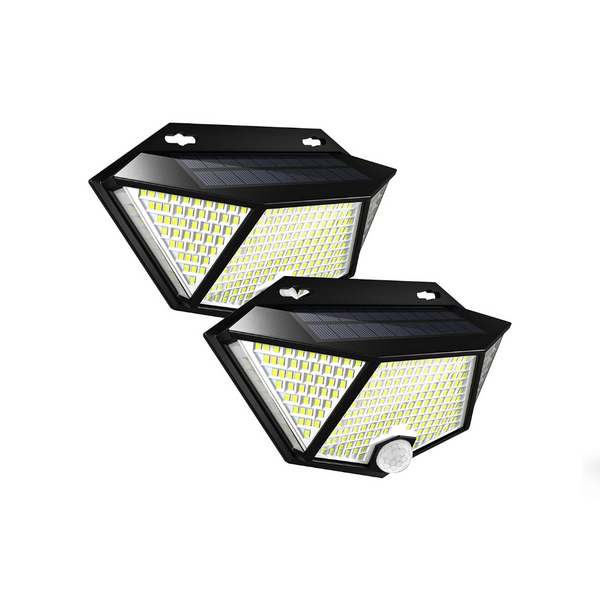 308 luces solares LED para exteriores (paquete de 2)