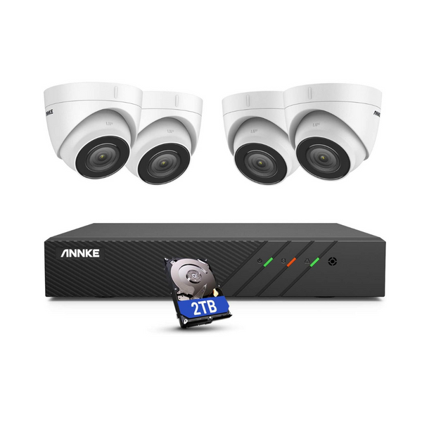 Hasta 35% de descuento en kits de vigilancia DVR y cámara domo ANNKE