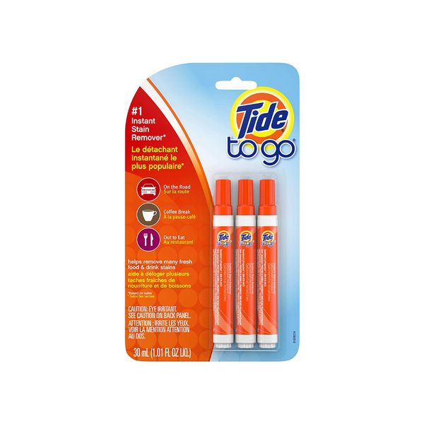 3 Tide To Go Instant Stain Remover Liquid Pens