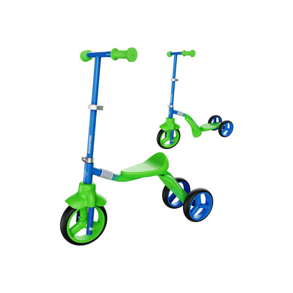 Scooter y bicicleta de equilibrio para niños pequeños Swagtron 2 en 1