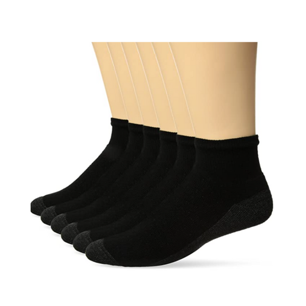 Pack de 6 calcetines tobilleros Hanes Max Cushion para hombre