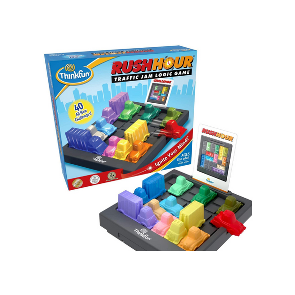 Rush Hour Traffic Jam Logic Game and STEM Toy