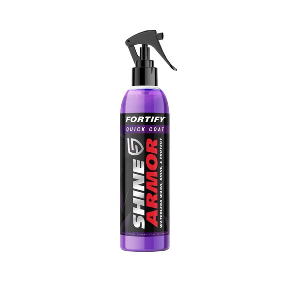 SHINE ARMOUR Fortify Quick Coat - Revestimiento cerámico - Pulidor de cera para automóviles en aerosol