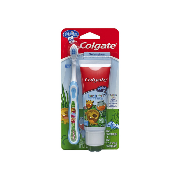 Mi primer cepillo de dientes de entrenamiento Colgate para bebés y niños pequeños